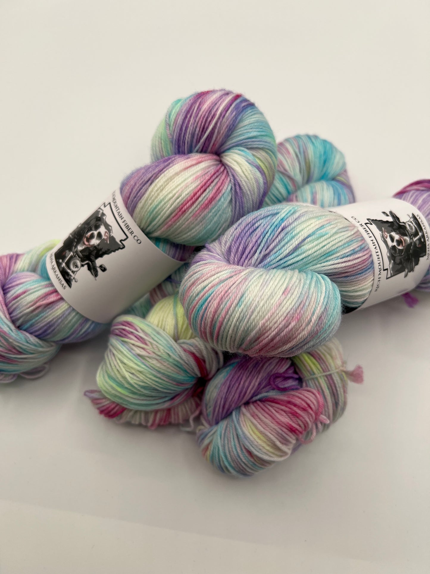 Rich Mountain Fiber Co 85/15 Fingering weight 4ply