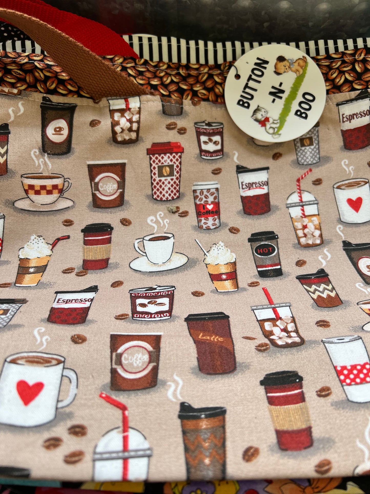 Button -N- Boo Project bags