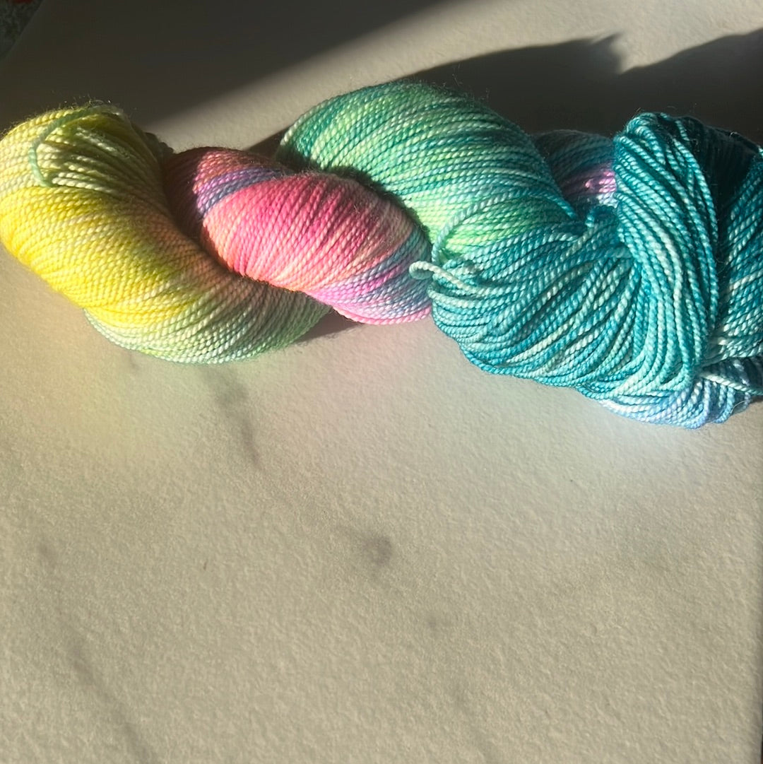 Rich Mountain Fiber Co Hand Dyed HT Fingering