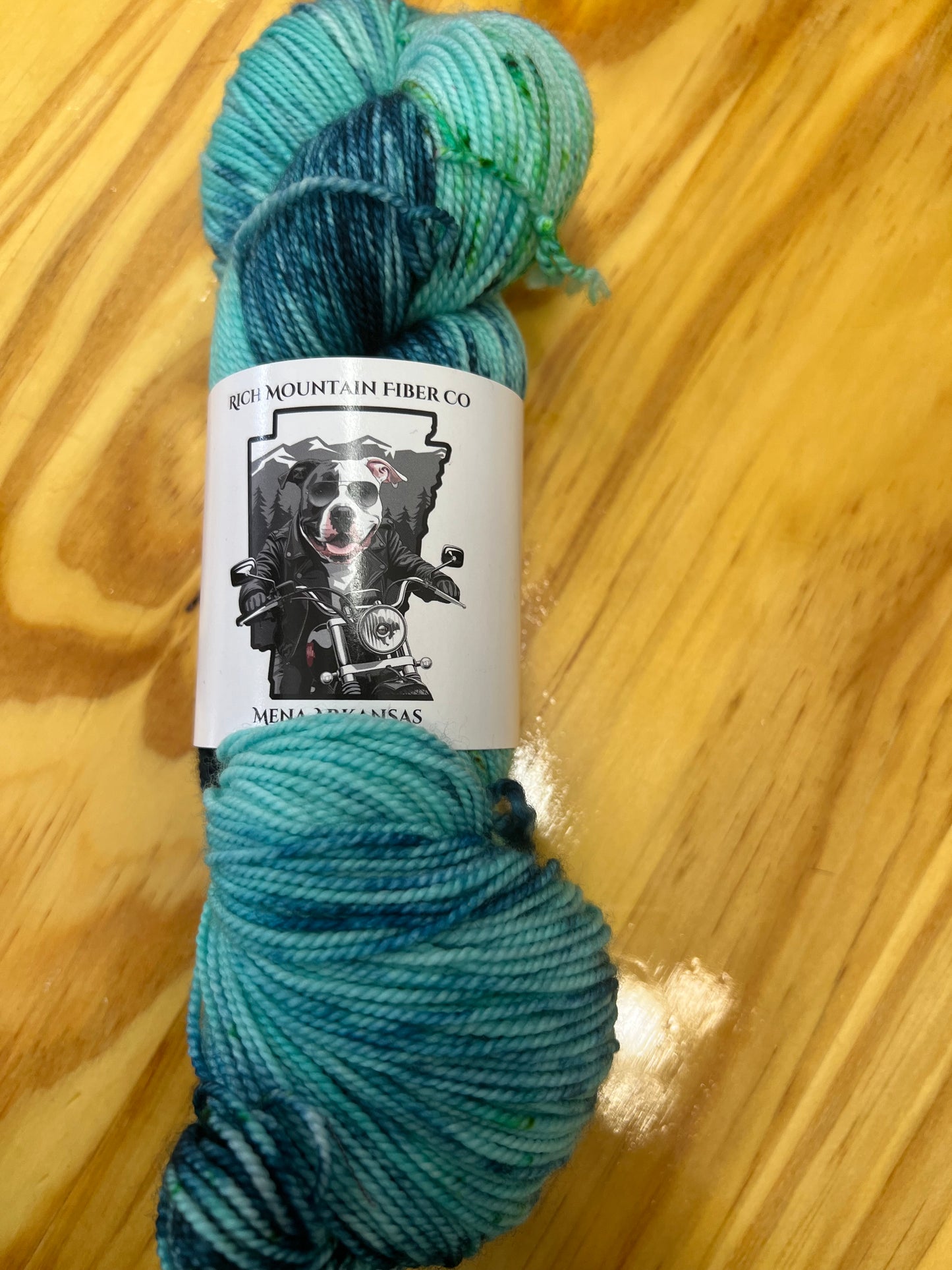 Rich Mountain Fiber Co Hand Dyed HT Fingering