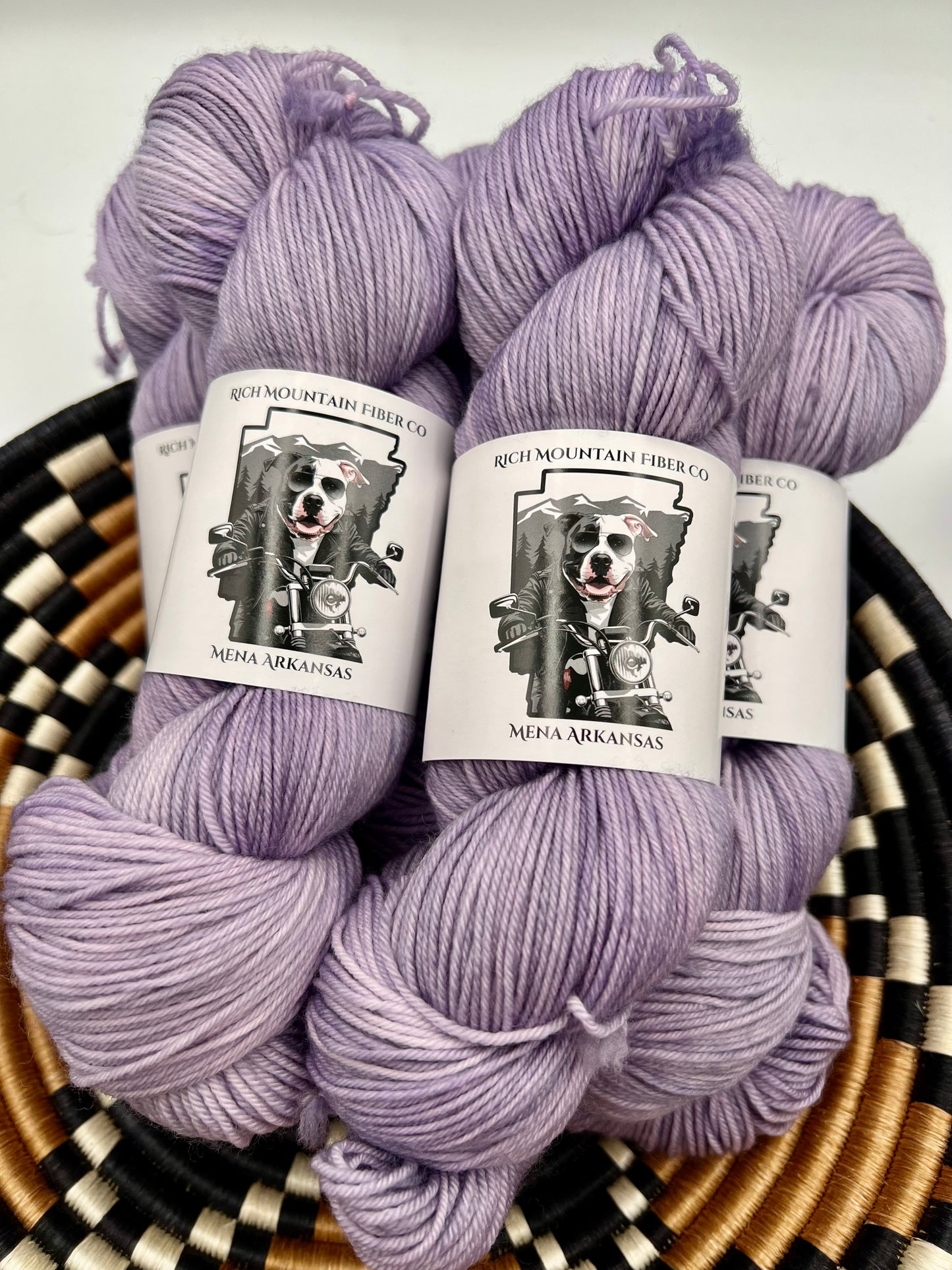 Rich Mountain Fiber Co 85/15 Fingering weight 4ply