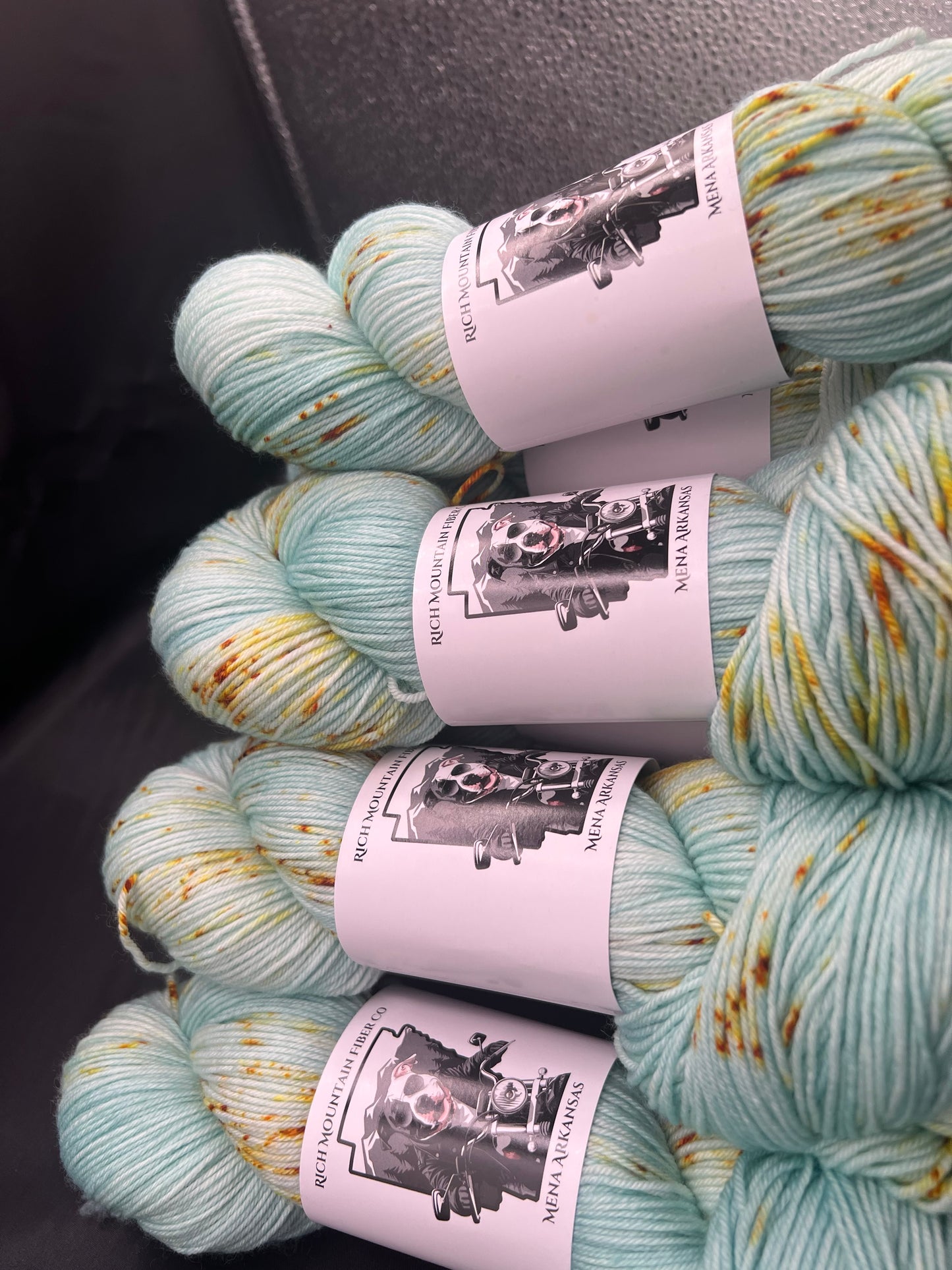 Rich Mountain Fiber Co 85/15 Fingering weight 4ply