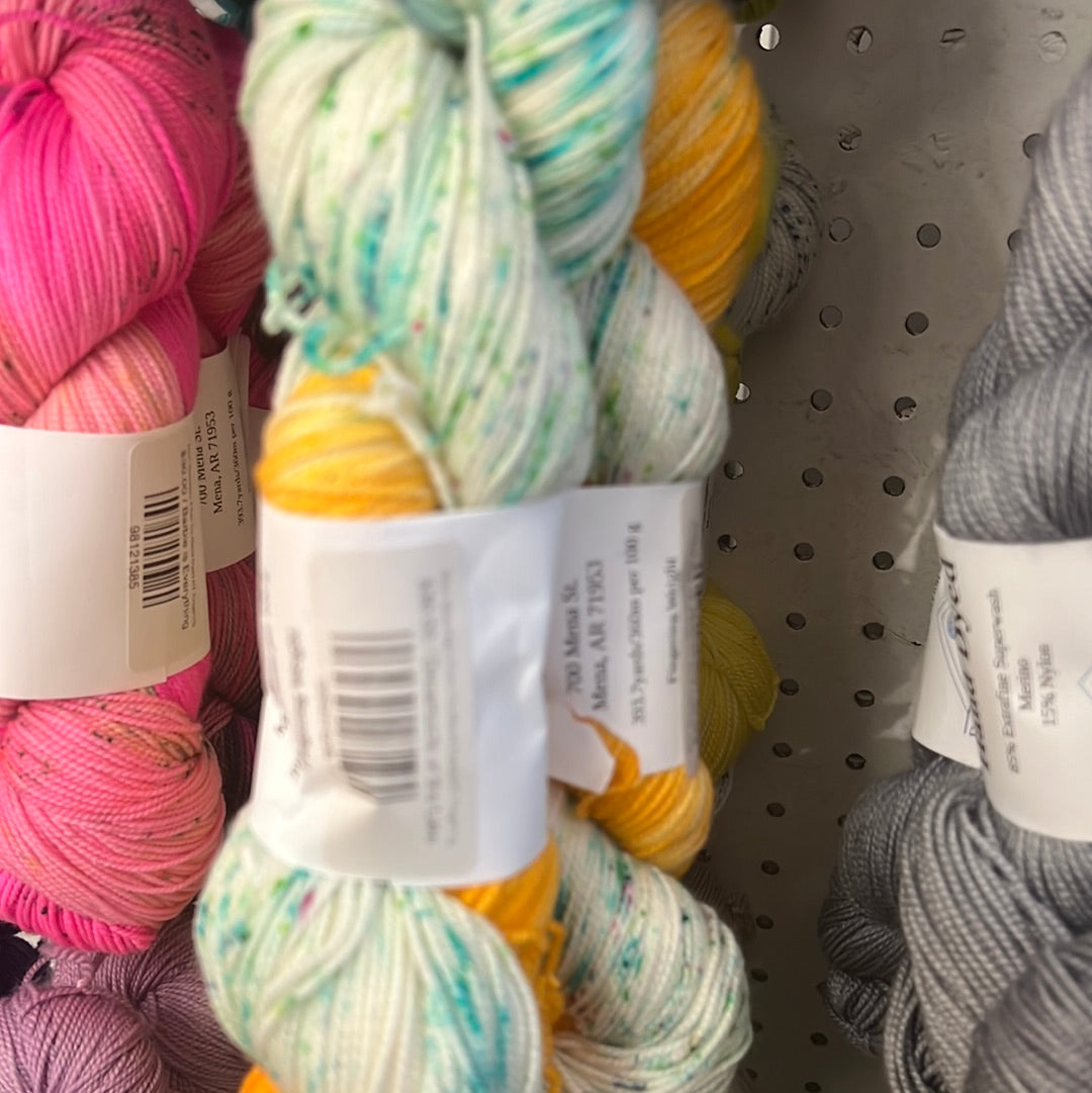 Rich Mountain Fiber Co Hand Dyed HT Fingering