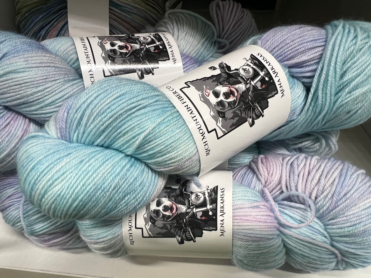 Rich Mountain Fiber Co 85/15 Fingering weight 4ply