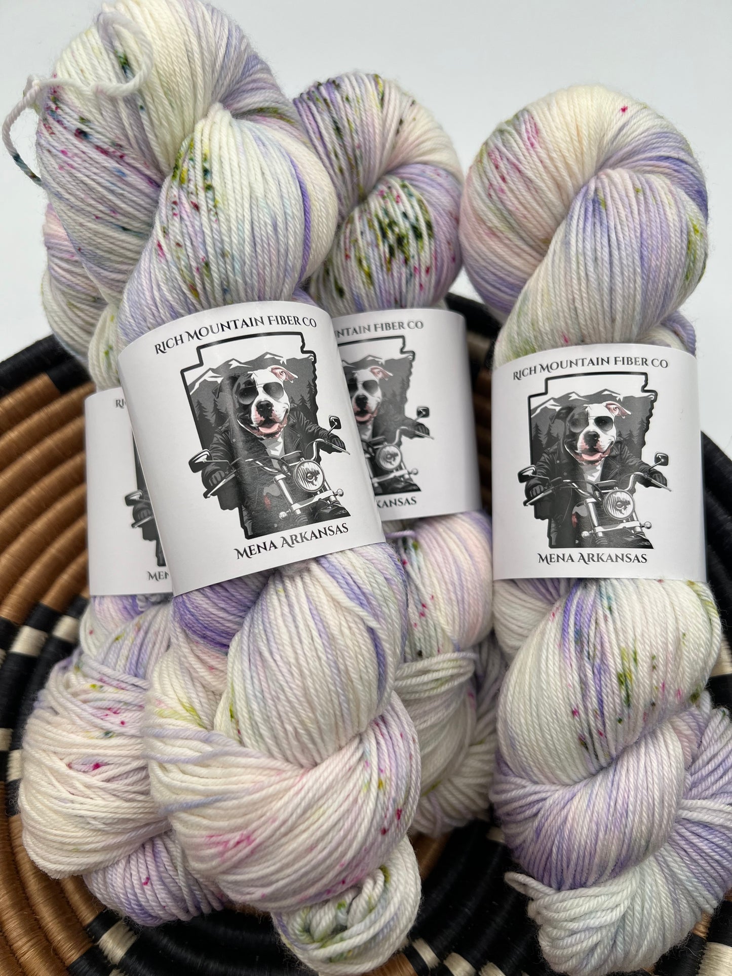 Rich Mountain Fiber Co 85/15 Fingering weight 4ply