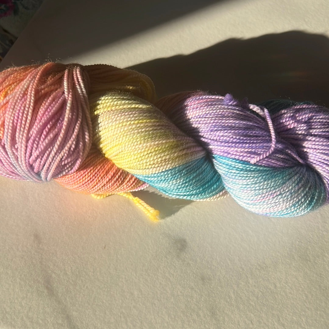Rich Mountain Fiber Co Hand Dyed HT Fingering