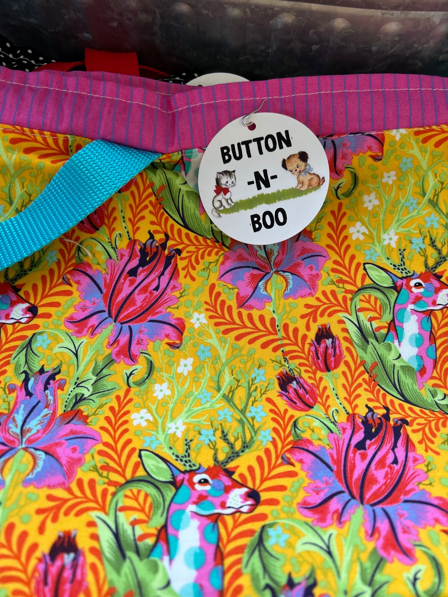 Button -N- Boo Project bags