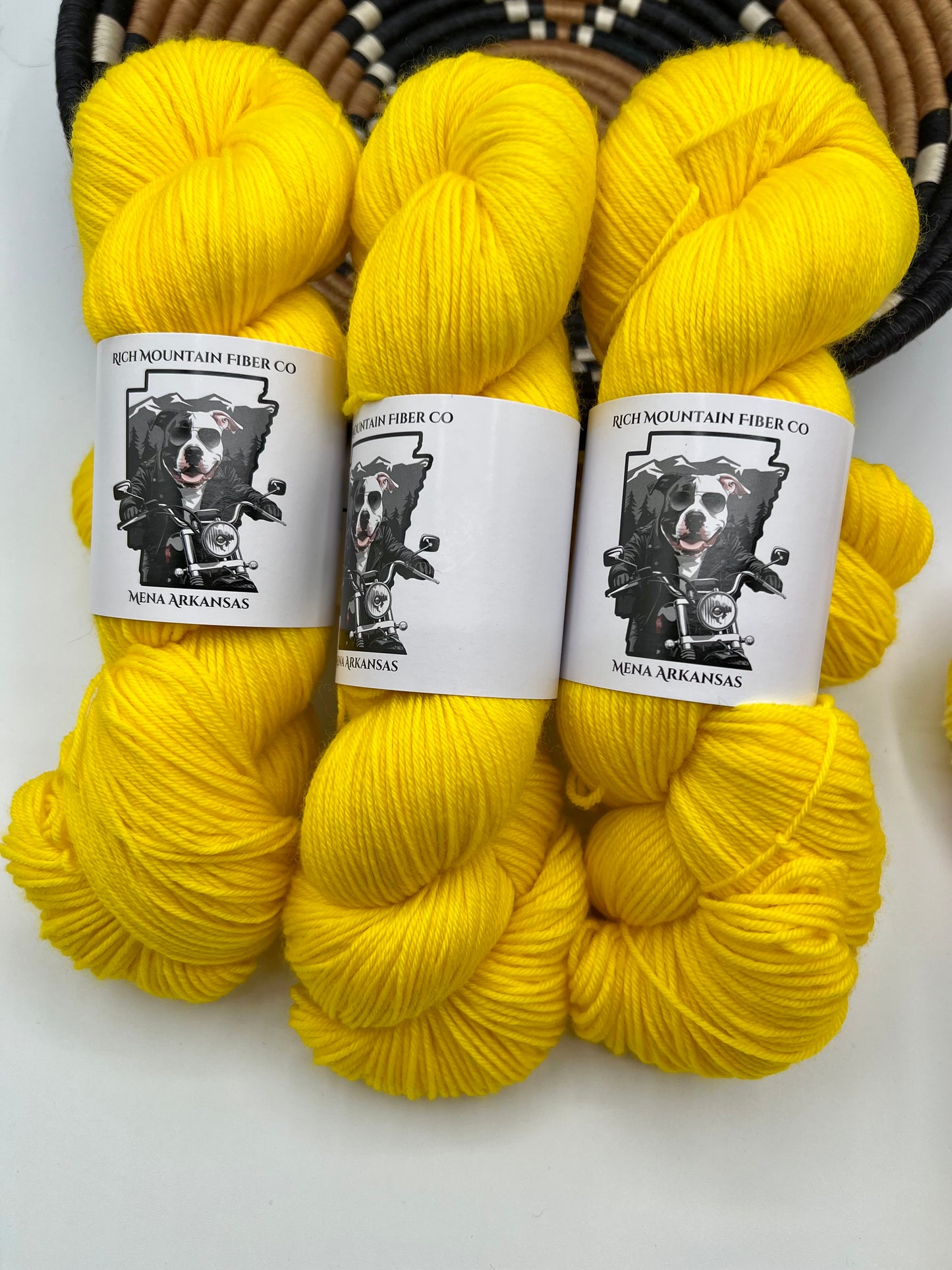 Rich Mountain Fiber Co 85/15 Fingering weight 4ply