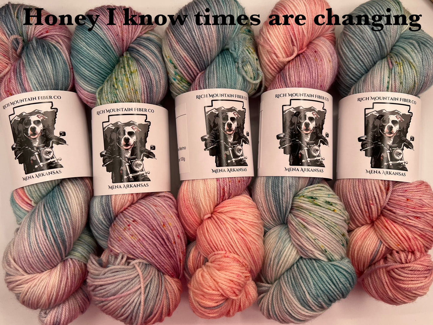 Rich Mountain Fiber Co 85/15 Fingering weight 4ply