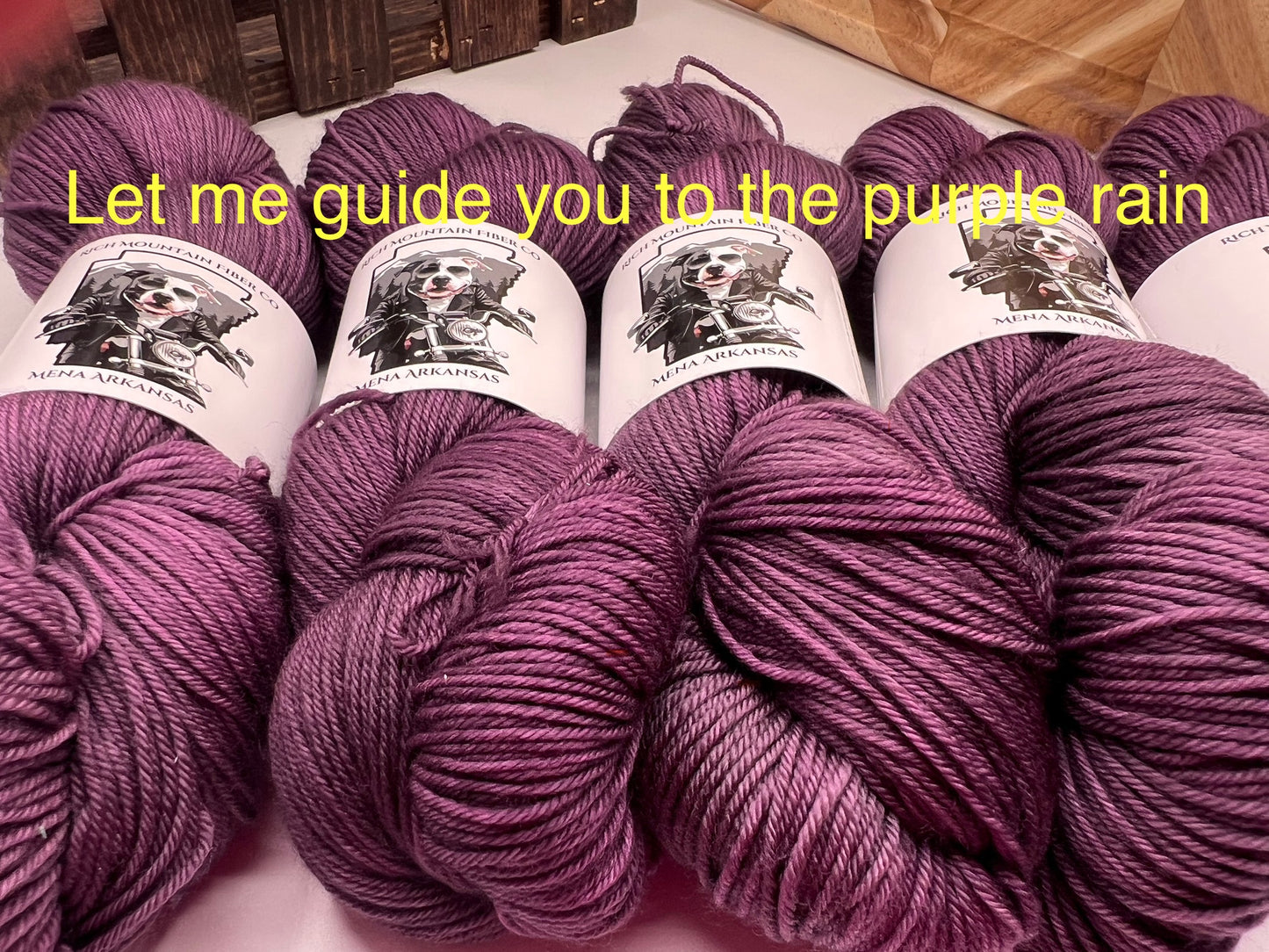 Rich Mountain Fiber Co 85/15 Fingering weight 4ply