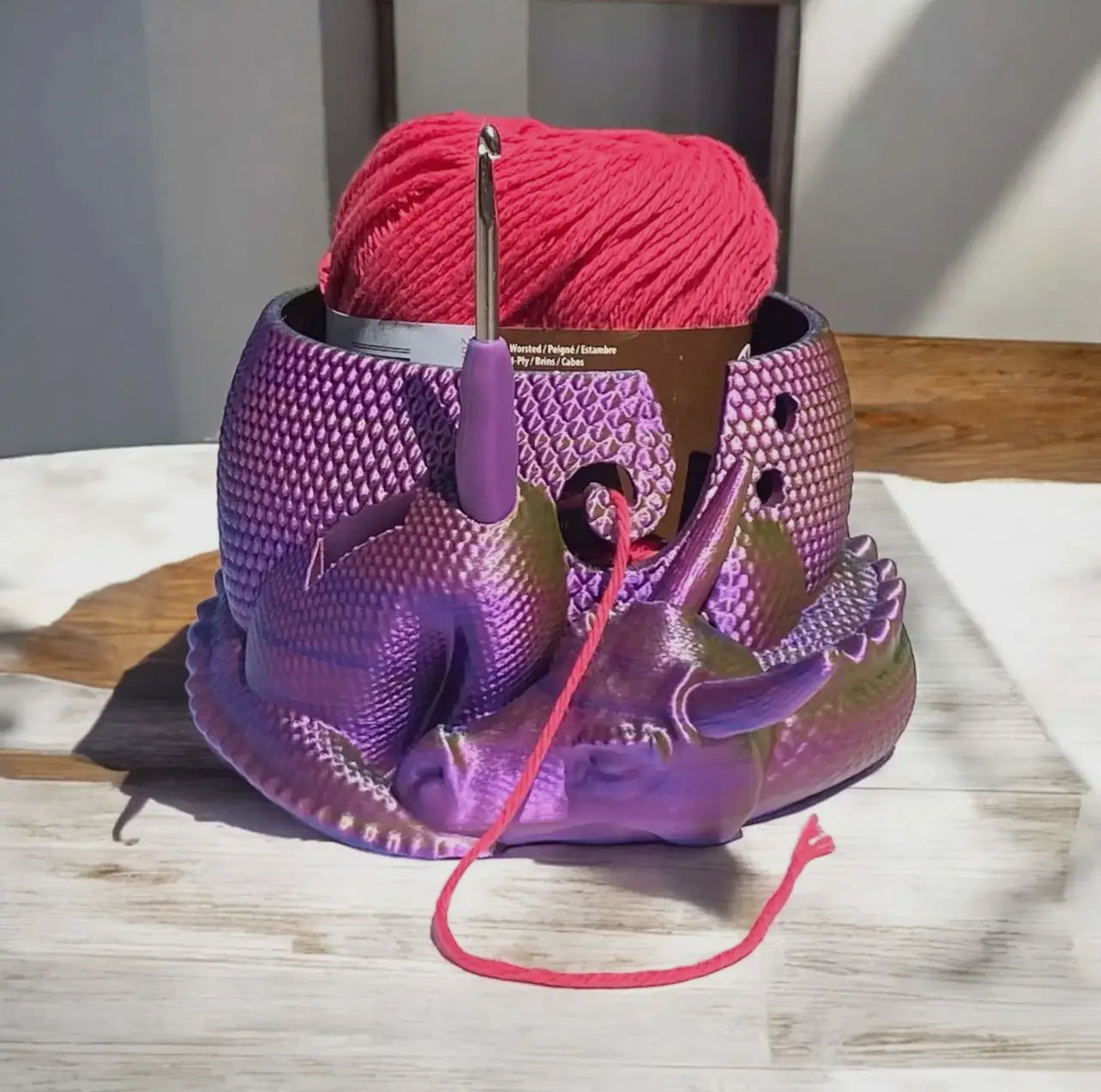 Enchanted Dragon Yarn Bowl