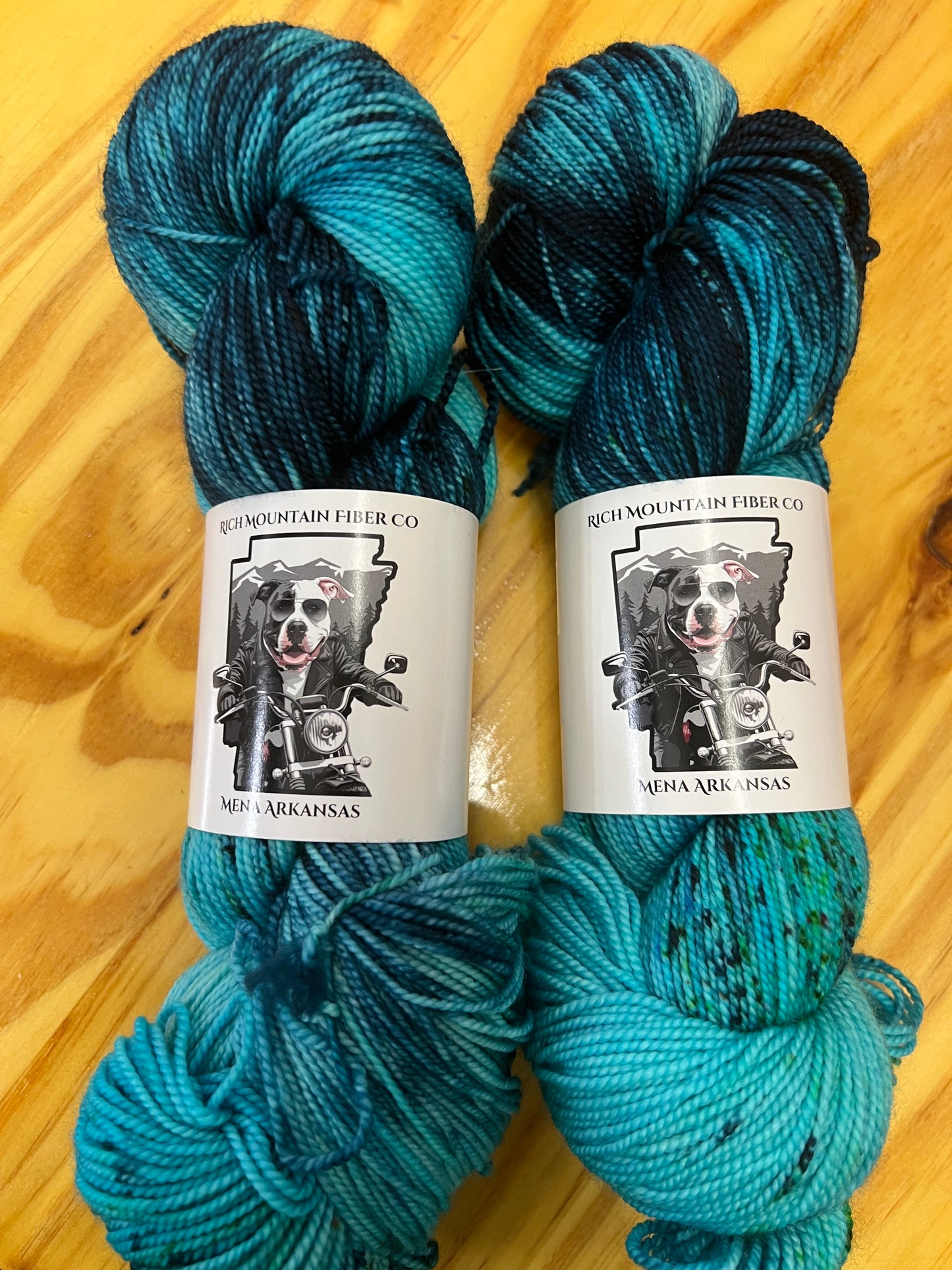 Rich Mountain Fiber Co Hand Dyed HT Fingering