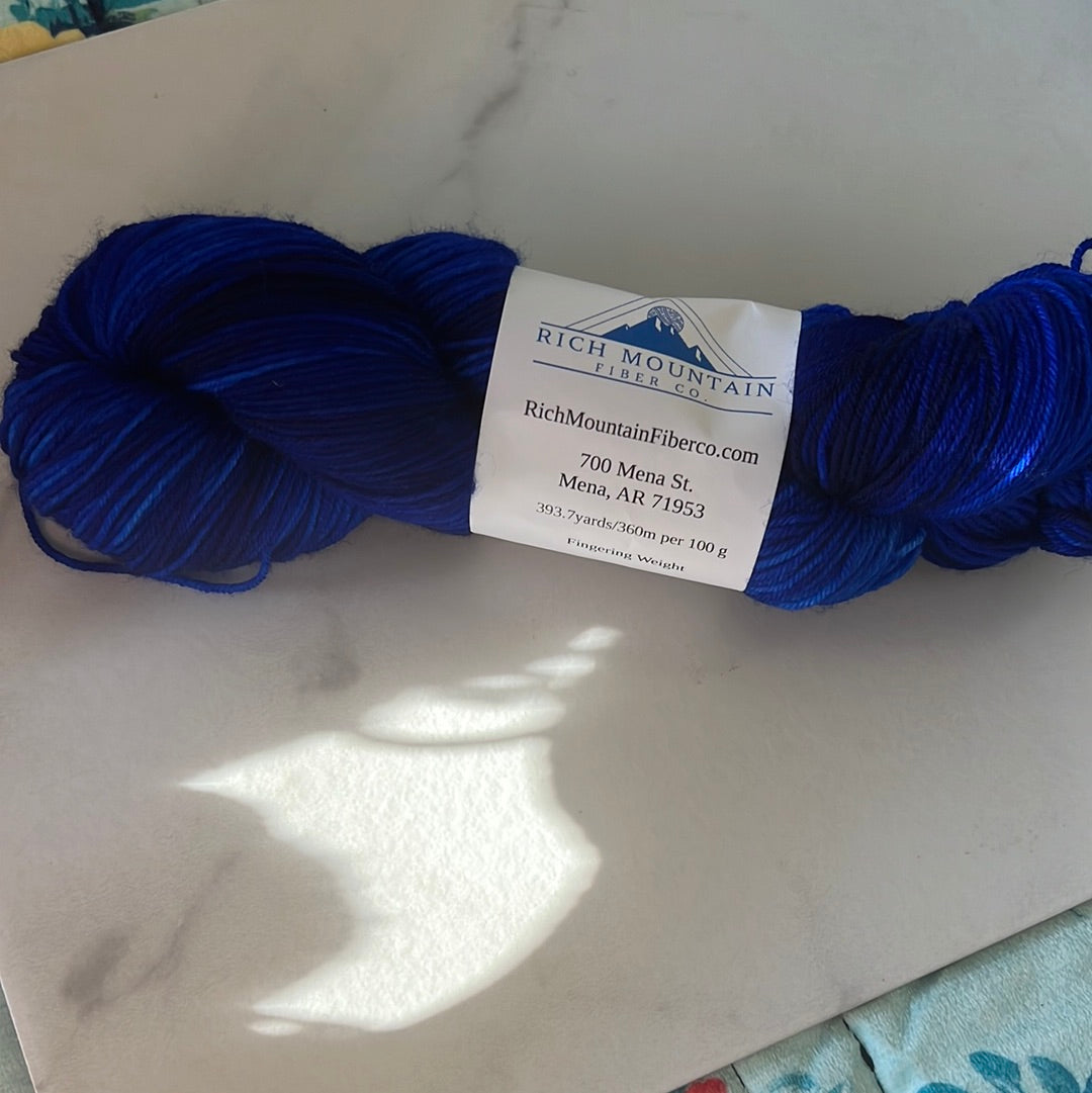 Rich Mountain Fiber Co Hand Dyed HT Fingering