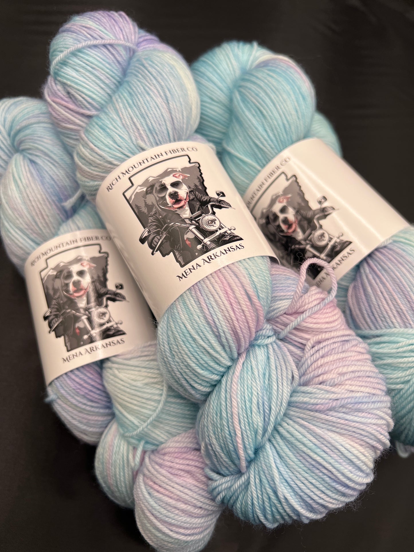 Rich Mountain Fiber Co 85/15 Fingering weight 4ply