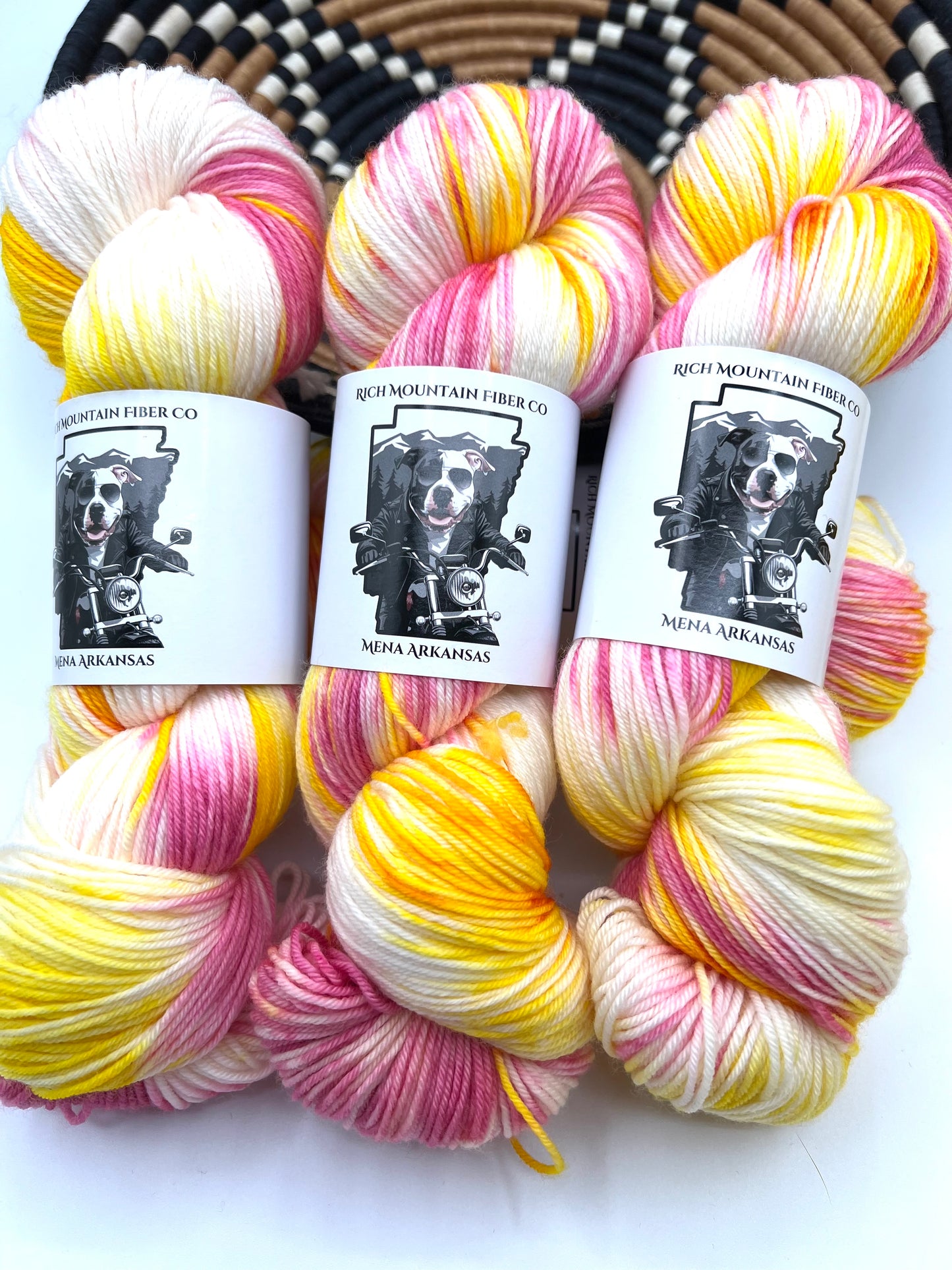 Rich Mountain Fiber Co 85/15 Fingering weight 4ply