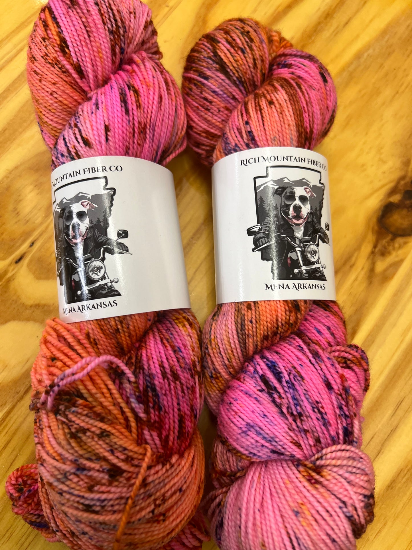 Rich Mountain Fiber Co Hand Dyed HT Fingering