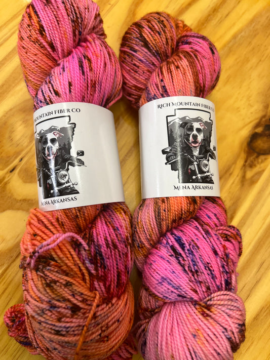 Rich Mountain Fiber Co Hand Dyed HT Fingering
