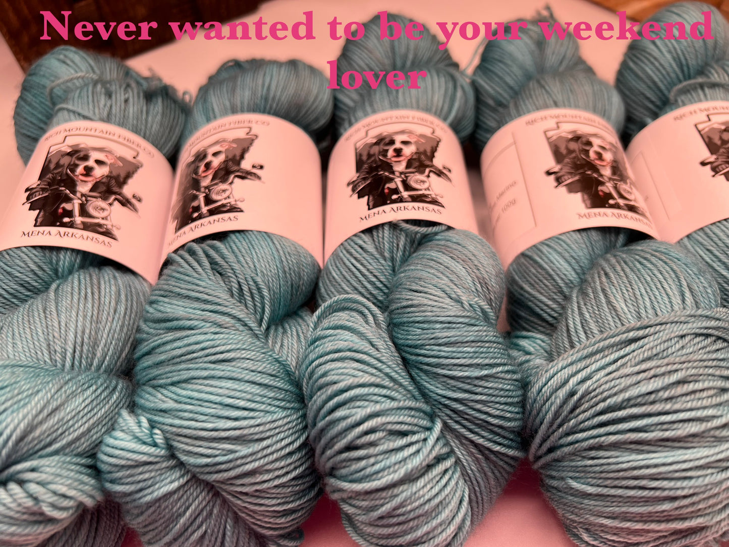 Rich Mountain Fiber Co 85/15 Fingering weight 4ply