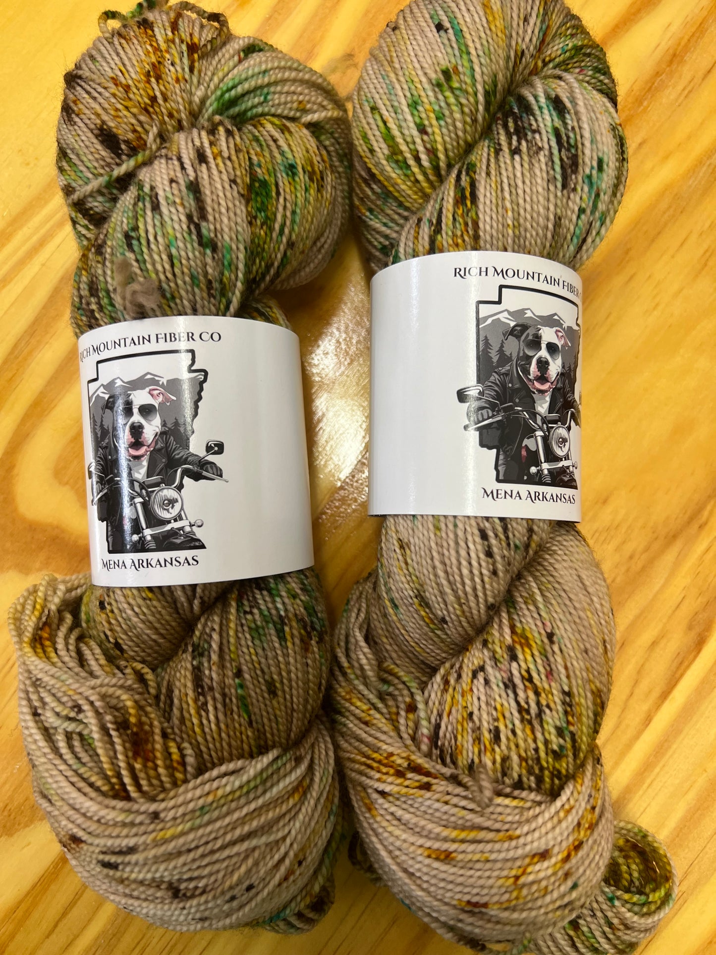 Rich Mountain Fiber Co Hand Dyed HT Fingering