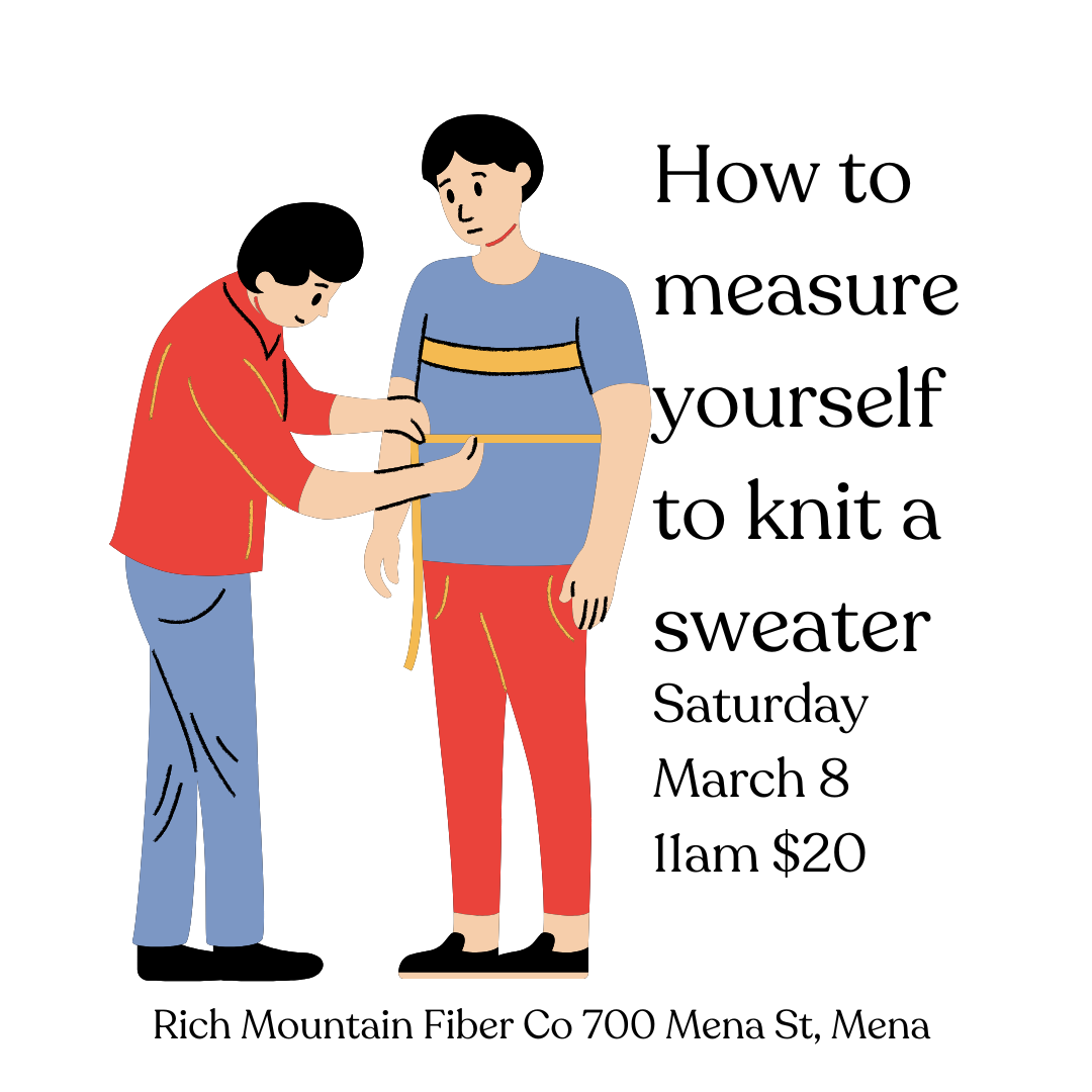 Measure Yourself For Sweater Class