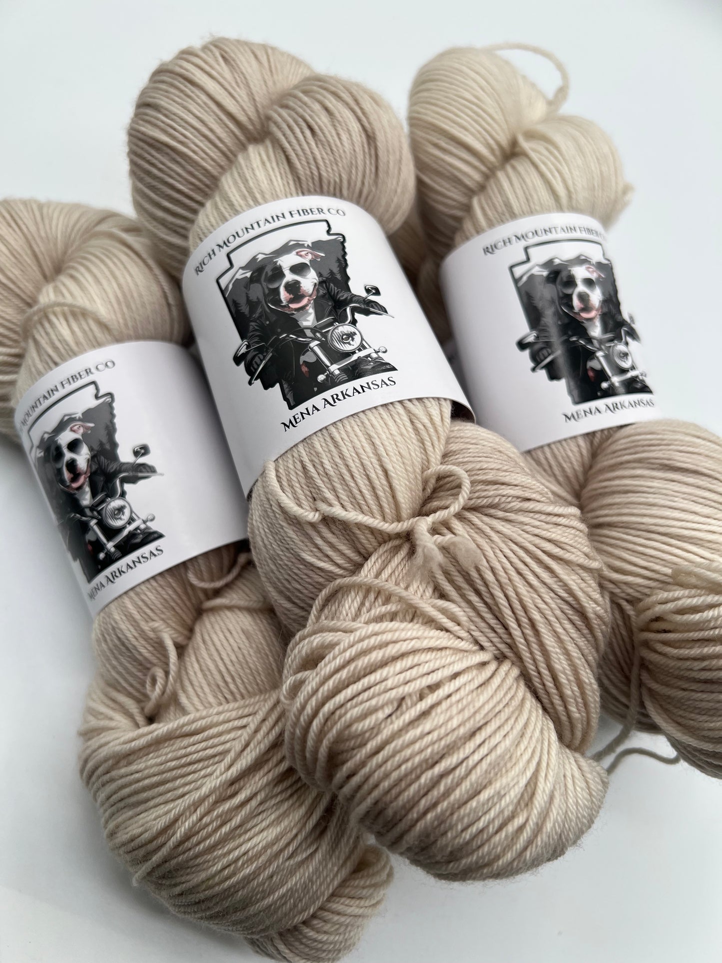 Rich Mountain Fiber Co 85/15 Fingering weight 4ply