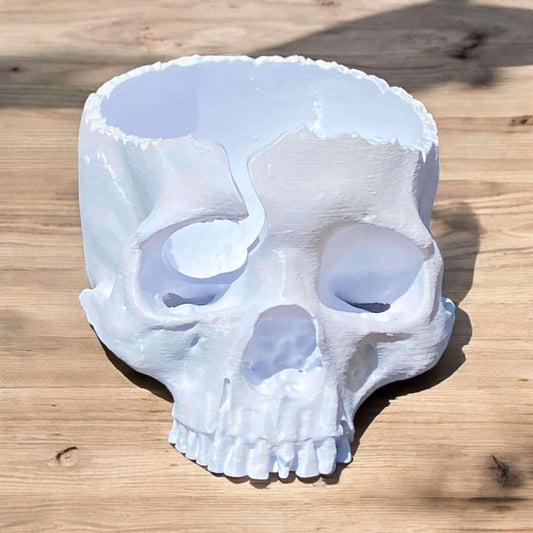 Gothic Skull Yarn Holder - 3D Printed