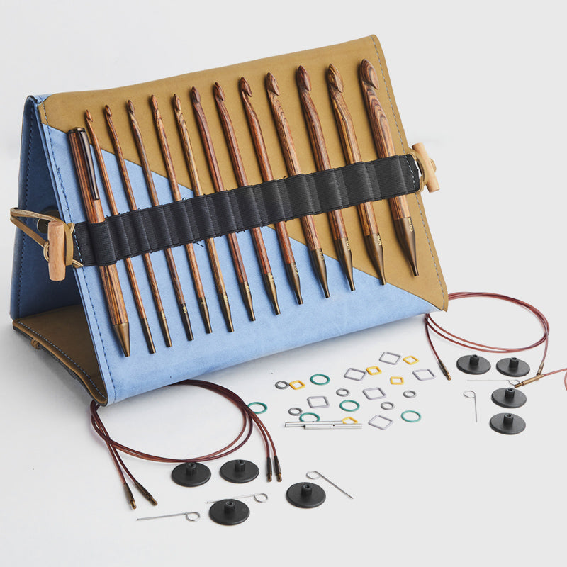 GINGER AFGHAN/TUNISIAN CROCHET SET