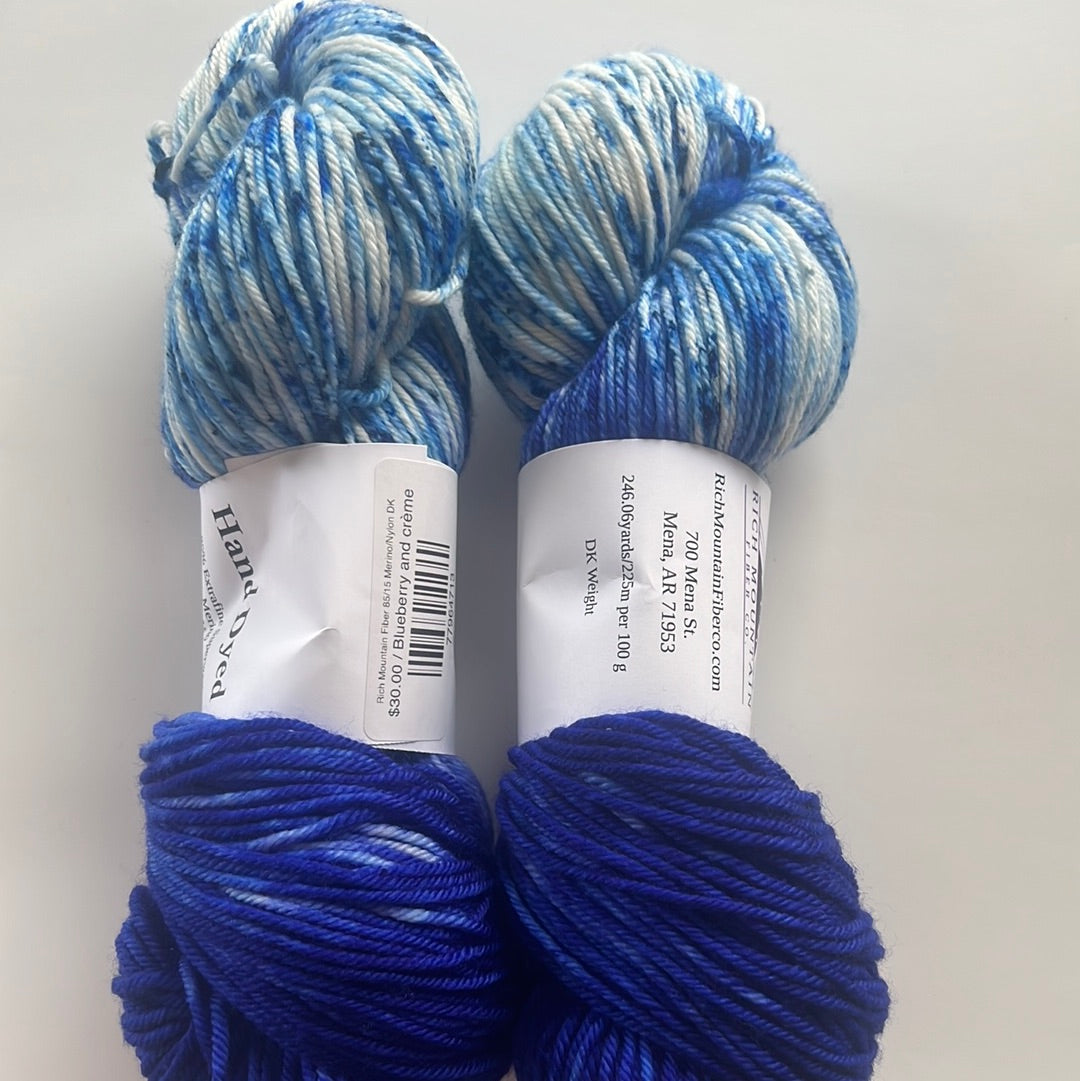 Rich Mountain Fiber 85/15 Merino/Nylon DK