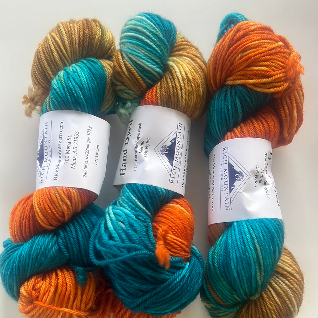 Rich Mountain Fiber 85/15 Merino/Nylon DK