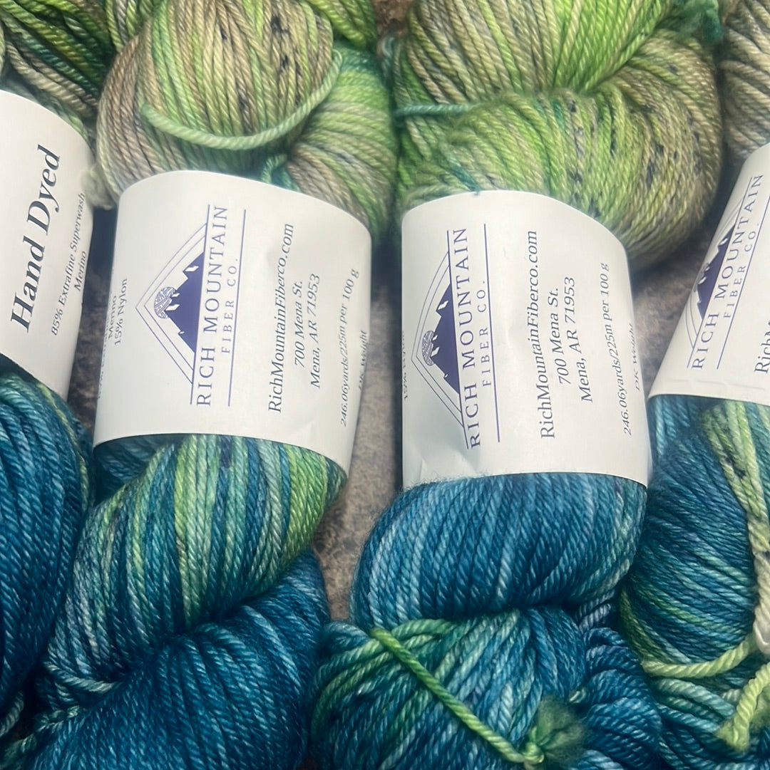 Rich Mountain Fiber 85/15 Merino/Nylon DK