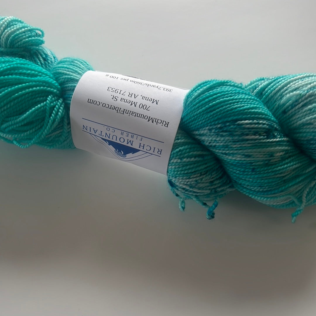 Rich Mountain Fiber Co Hand Dyed HT Fingering