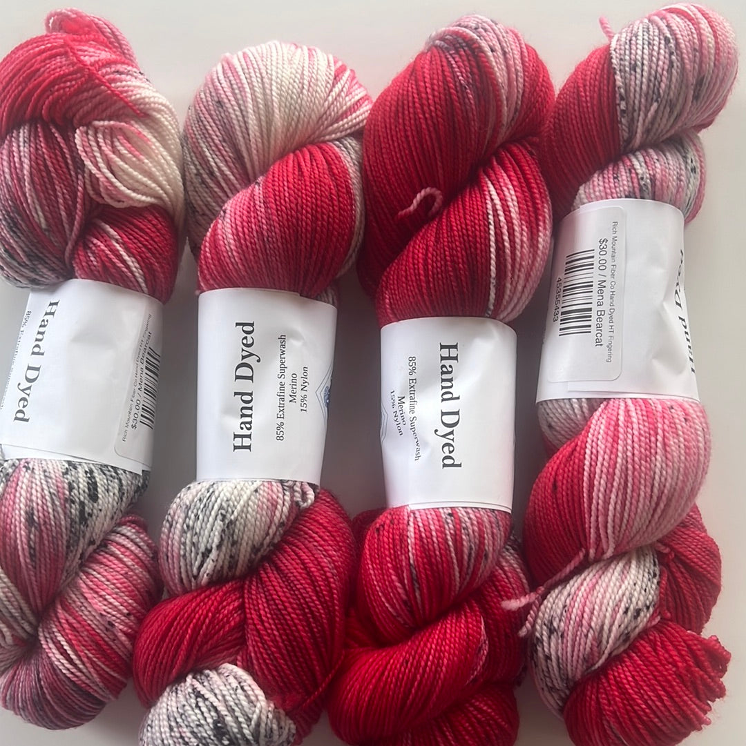 Rich Mountain Fiber Co Hand Dyed HT Fingering