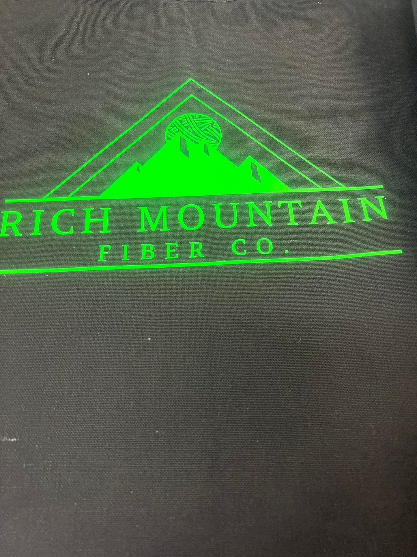 Rich Mountain Fiber Large Canvas Bag