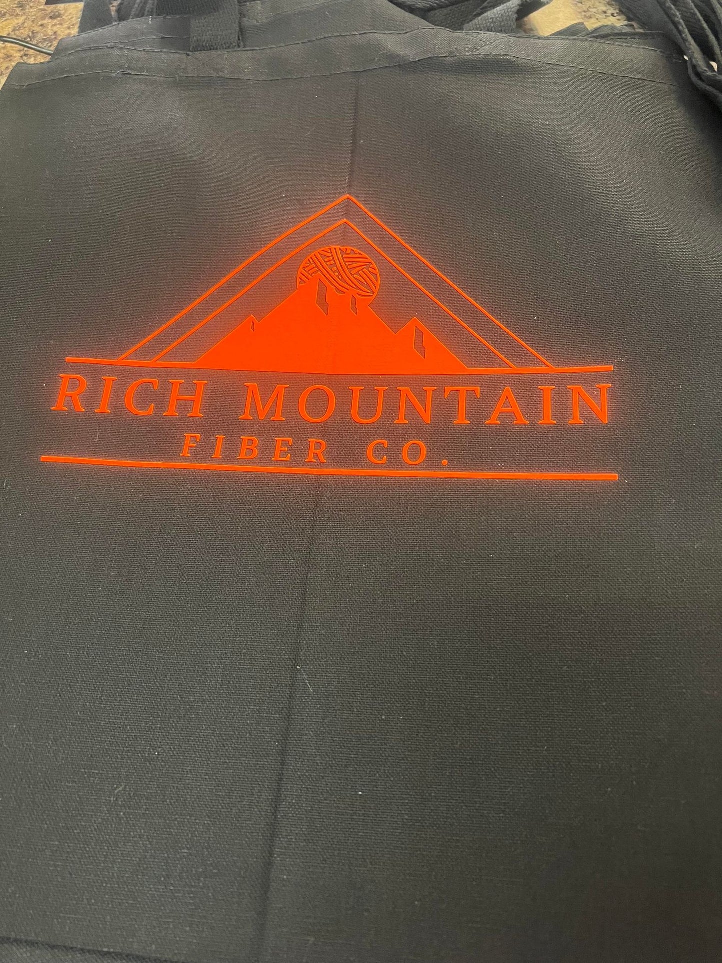Rich Mountain Fiber Large Canvas Bag