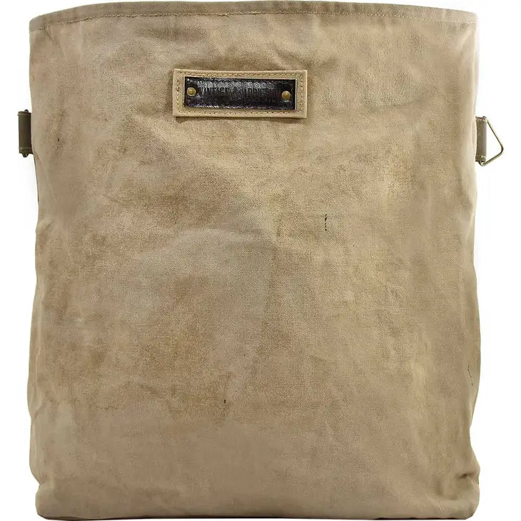 Vintage Addiction Recycled Military Tent Bag