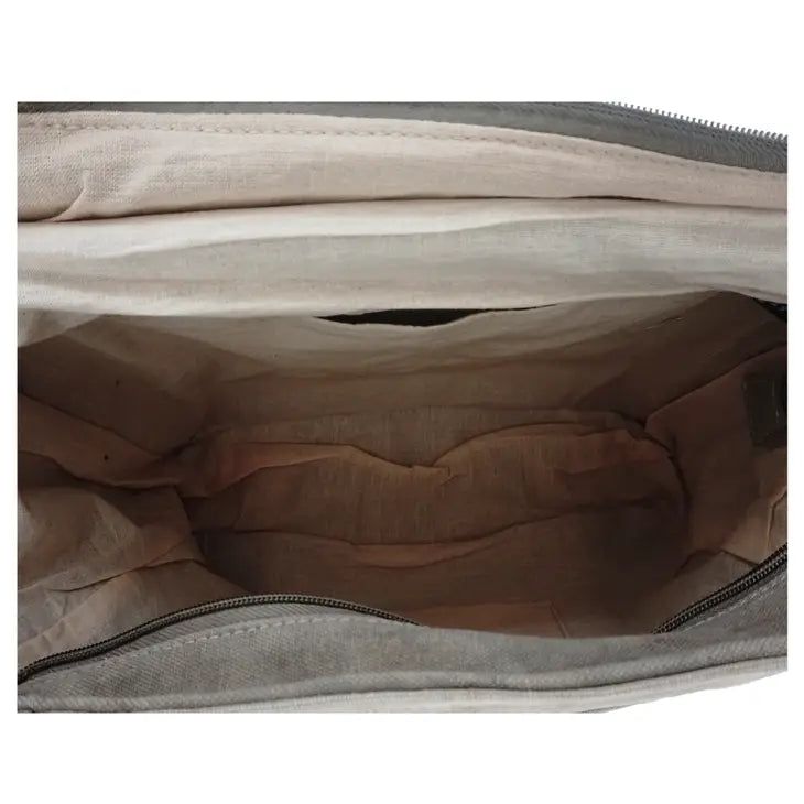 Vintage Addiction Recycled Military Tent Bag
