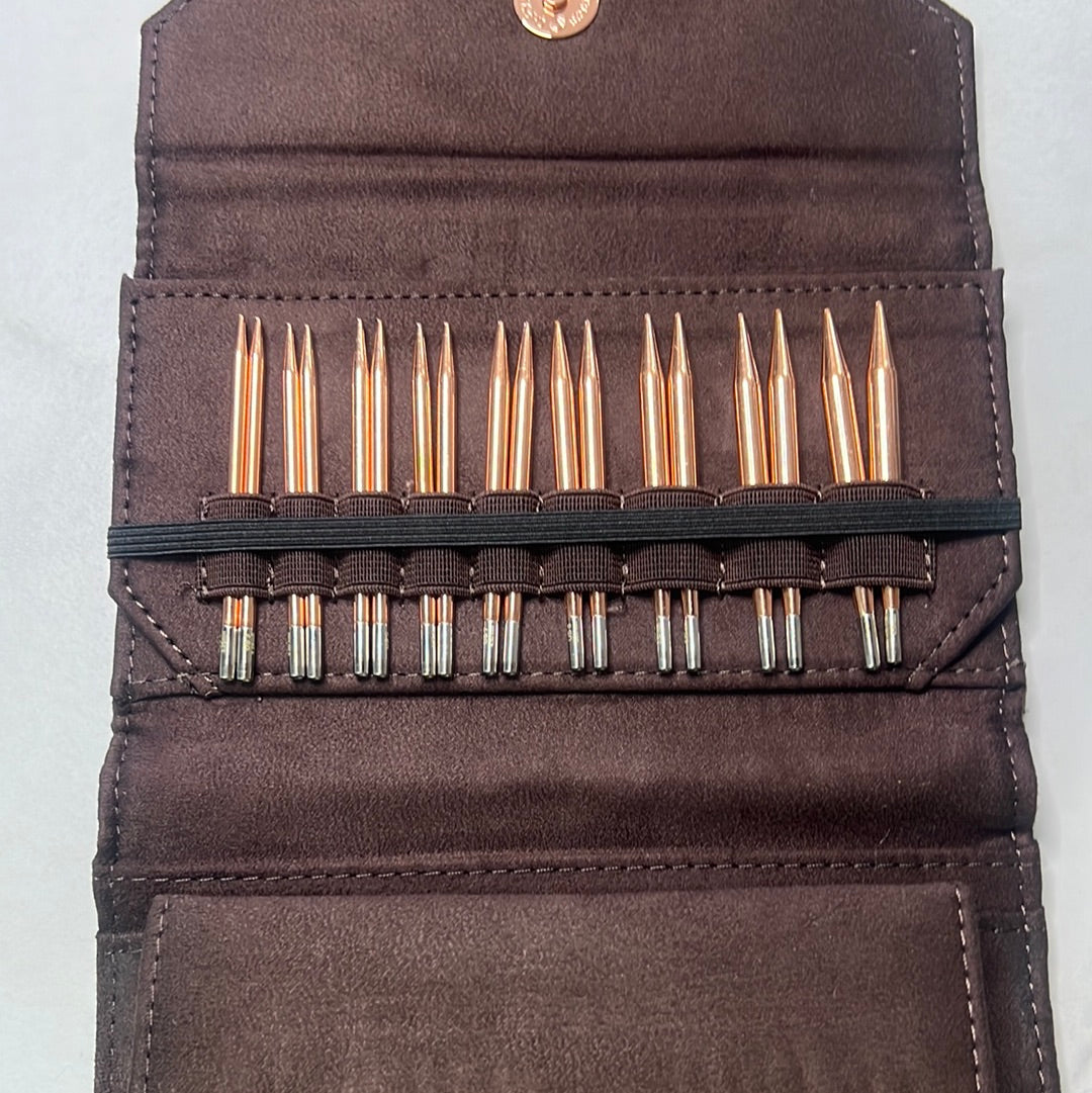 Lykke Cypra Interchangeable Circular Copper Knitting Needle Set 3.5"