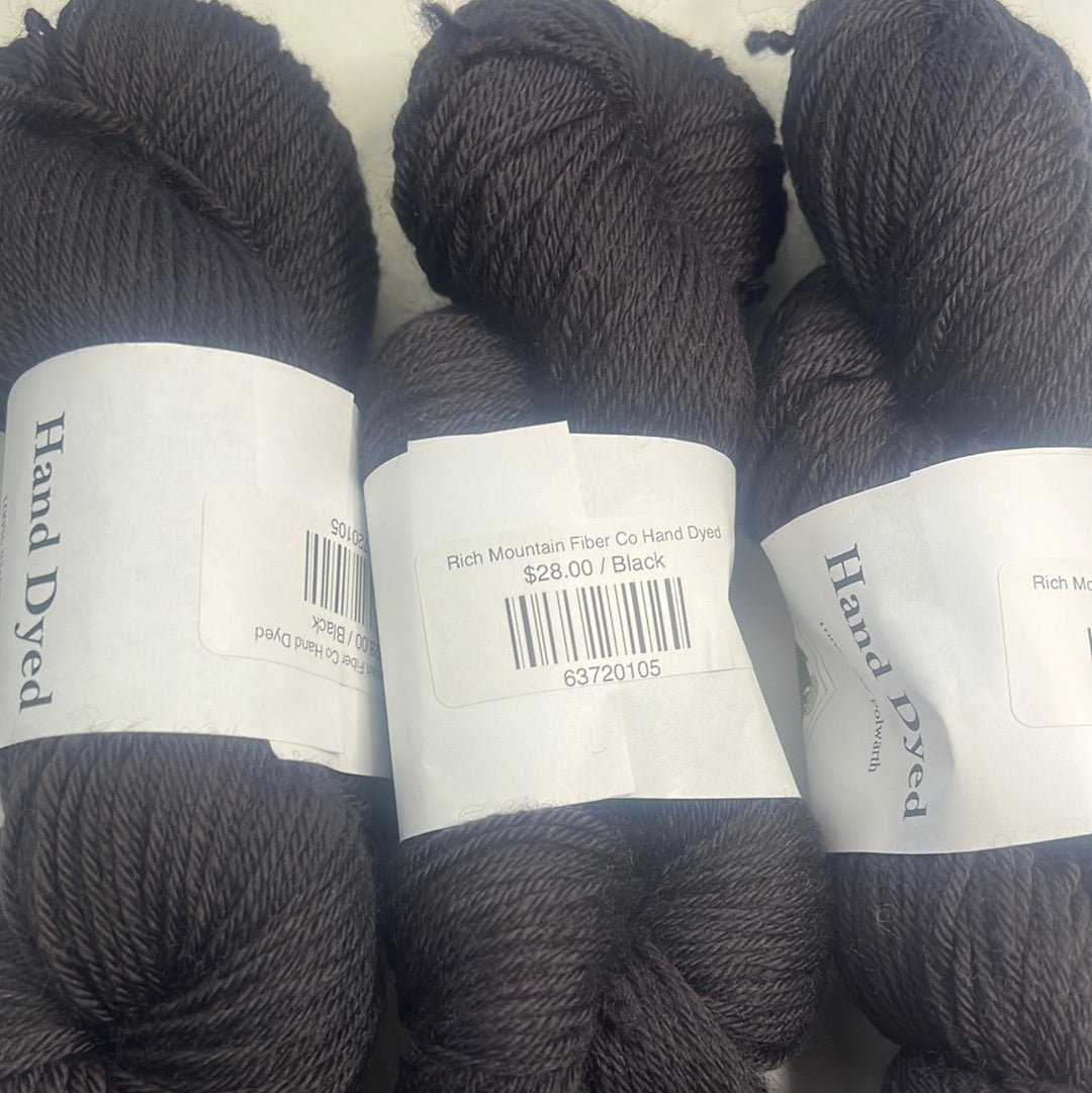 Rich Mountain Fiber Co Hand Dyed DK 100% Polwarth