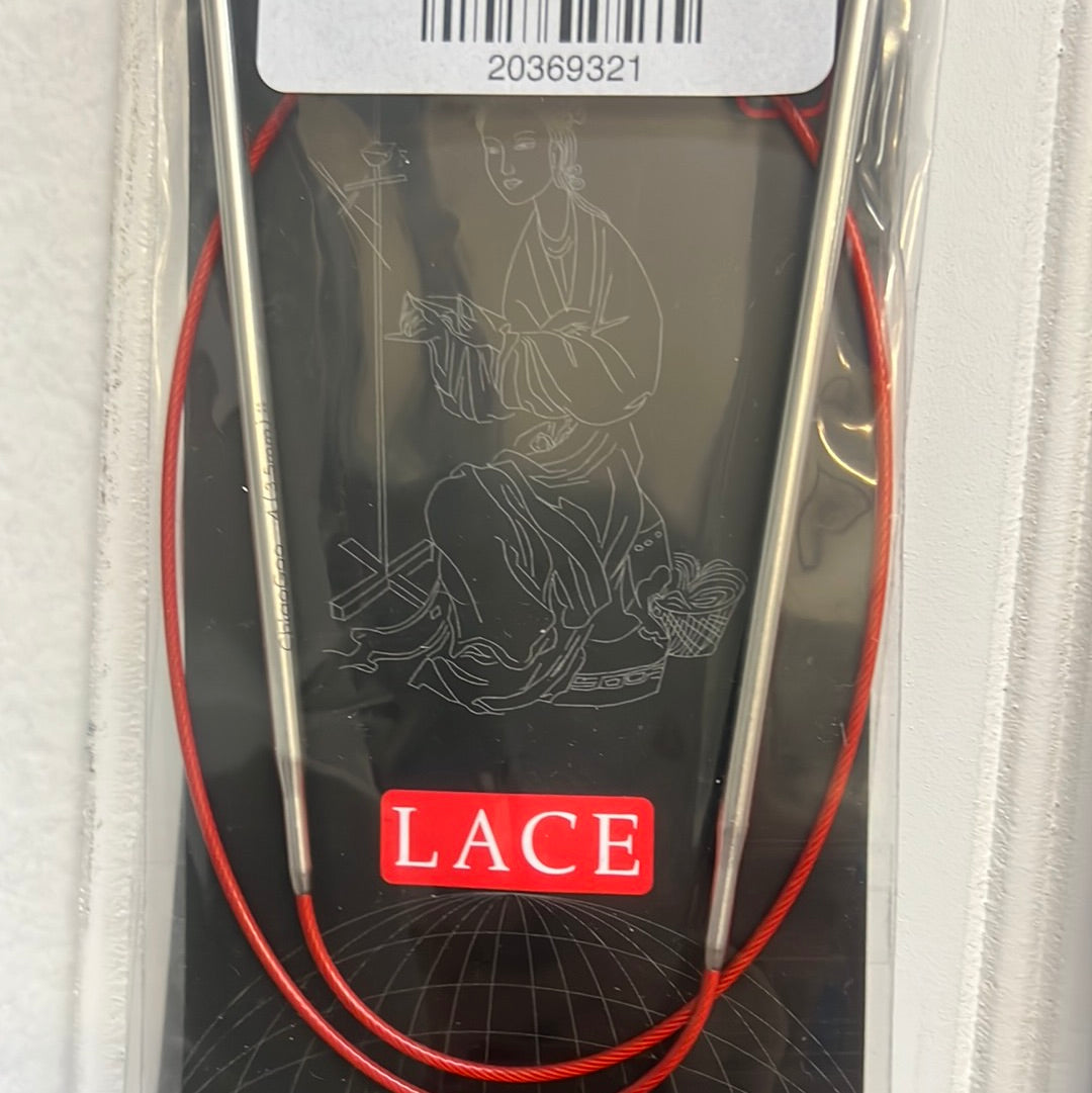 ChiaoGoo Red Lace Circular 24"