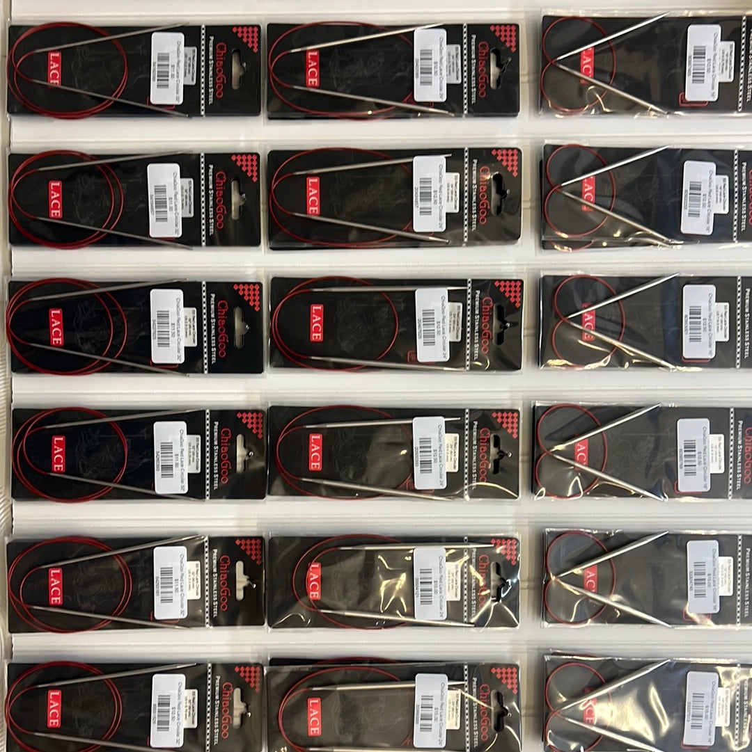 ChiaoGoo Red Lace Circular 16"