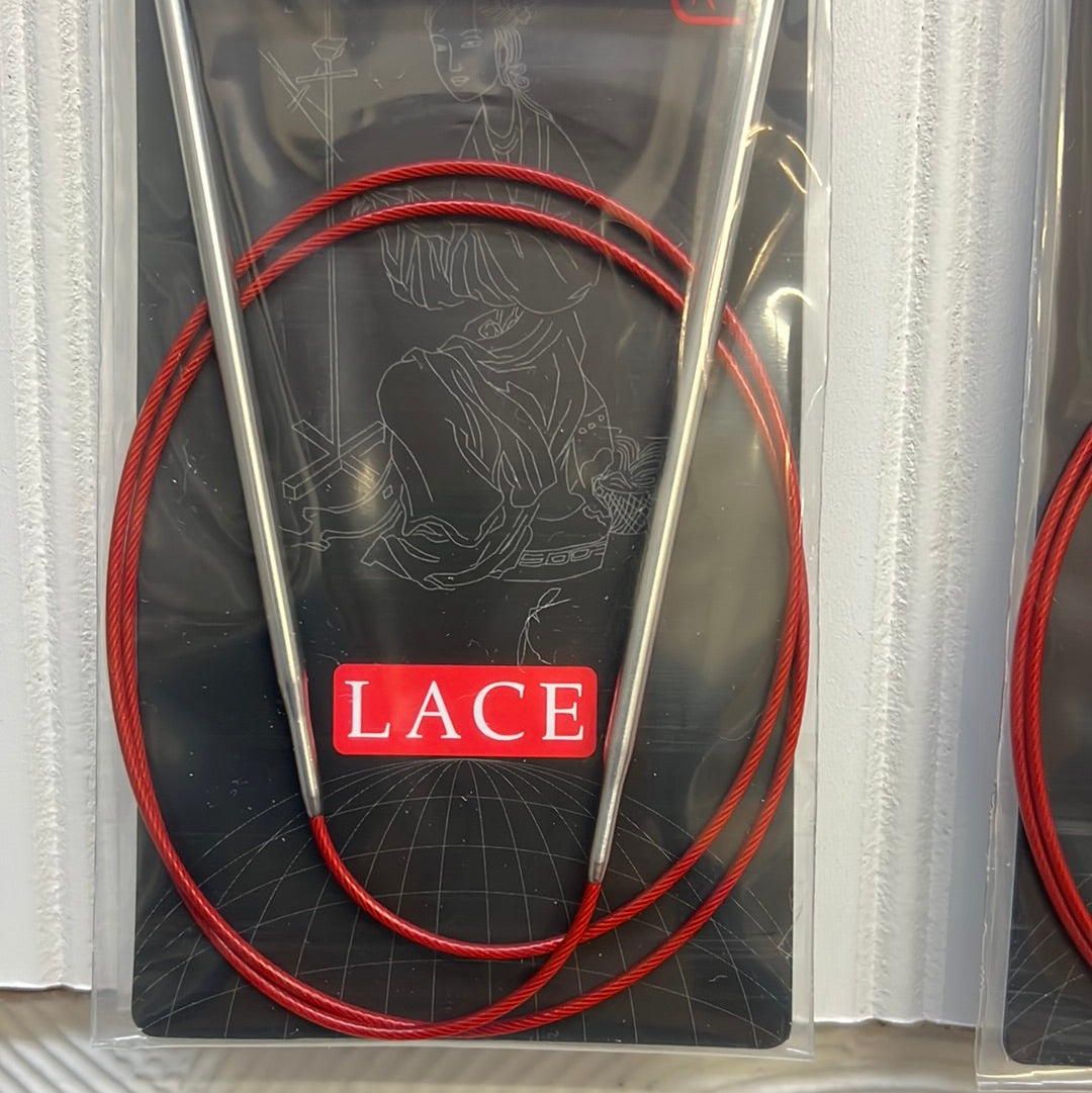 ChiaoGoo Red Lace Circular 16"