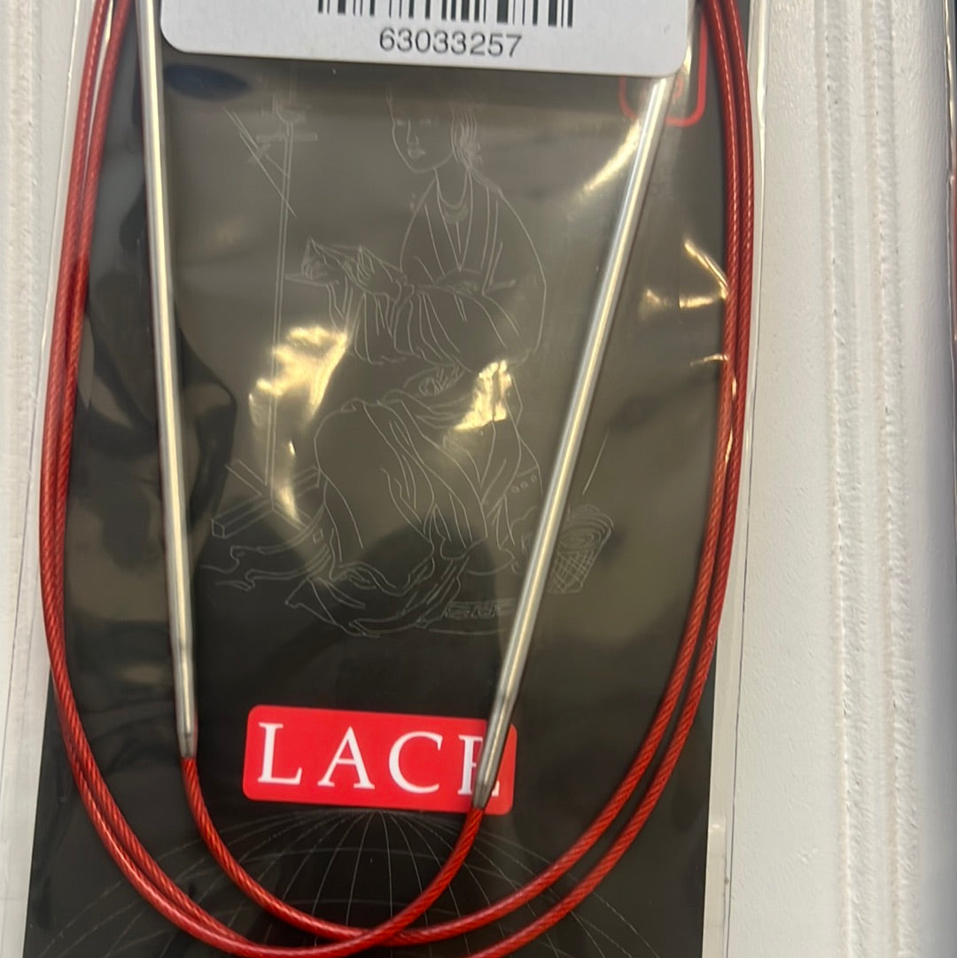 ChiaoGoo Red Lace Circular 40"