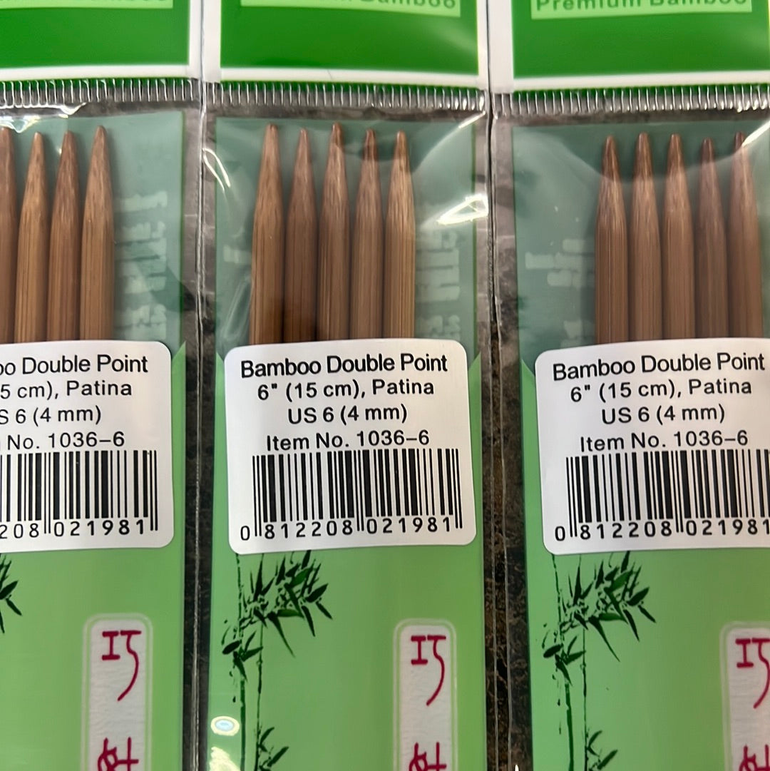 ChiaGoo Bamboo Double Pointed Needles 6"