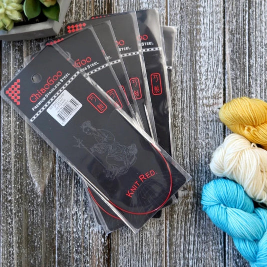 ChiaGoo Red Lace 9" circular needle