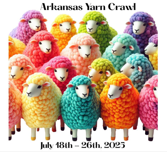 Join Us for the Arkansas Yarn Crawl: Special Events at Our Shop!