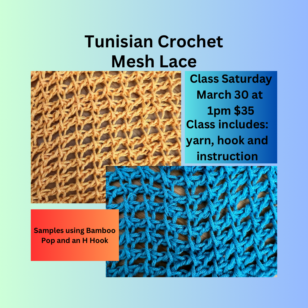 Tunisian Crochet Lace