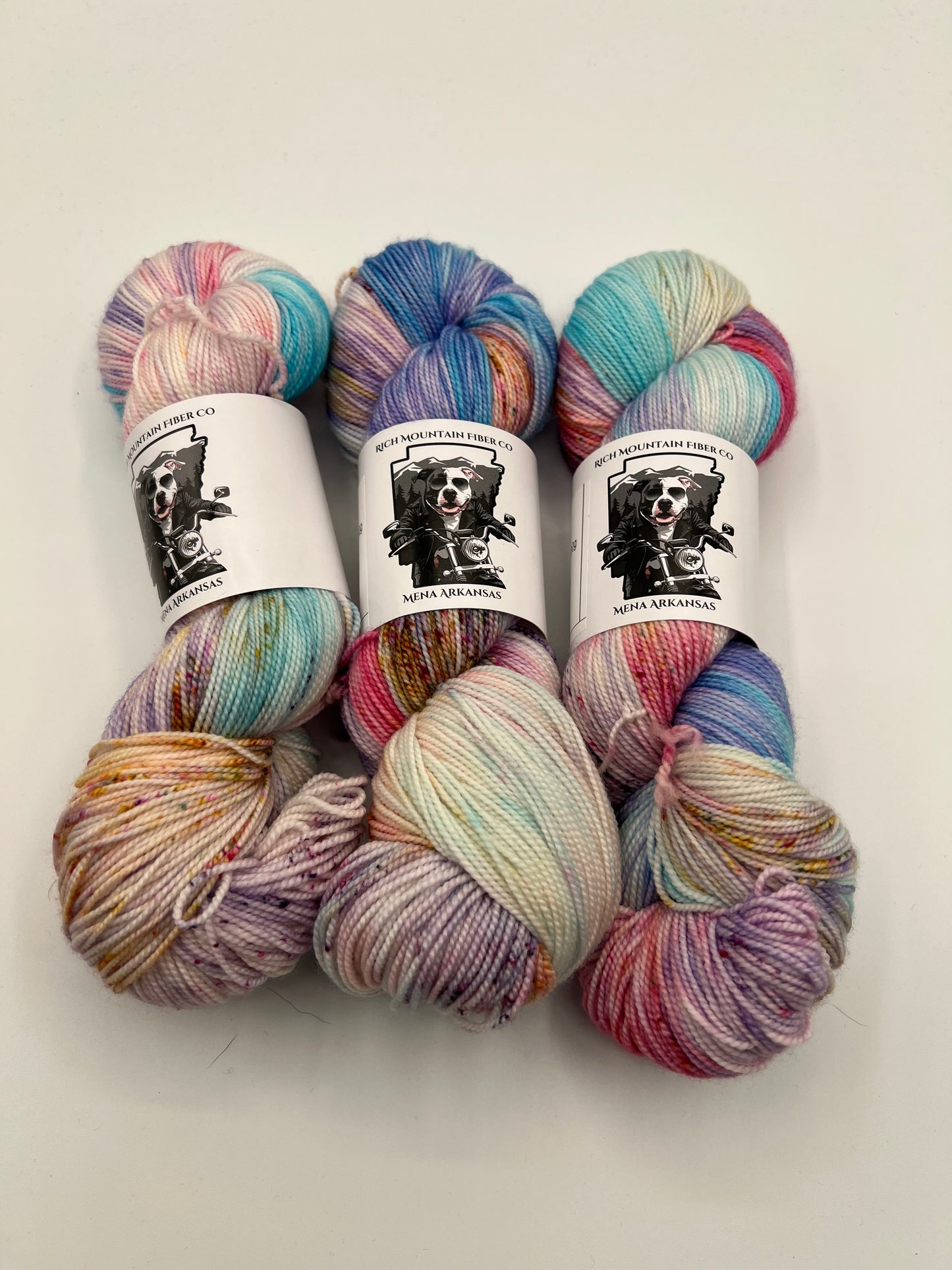 Rich Mountain Fiber Co 85/15 Fingering weight 4ply