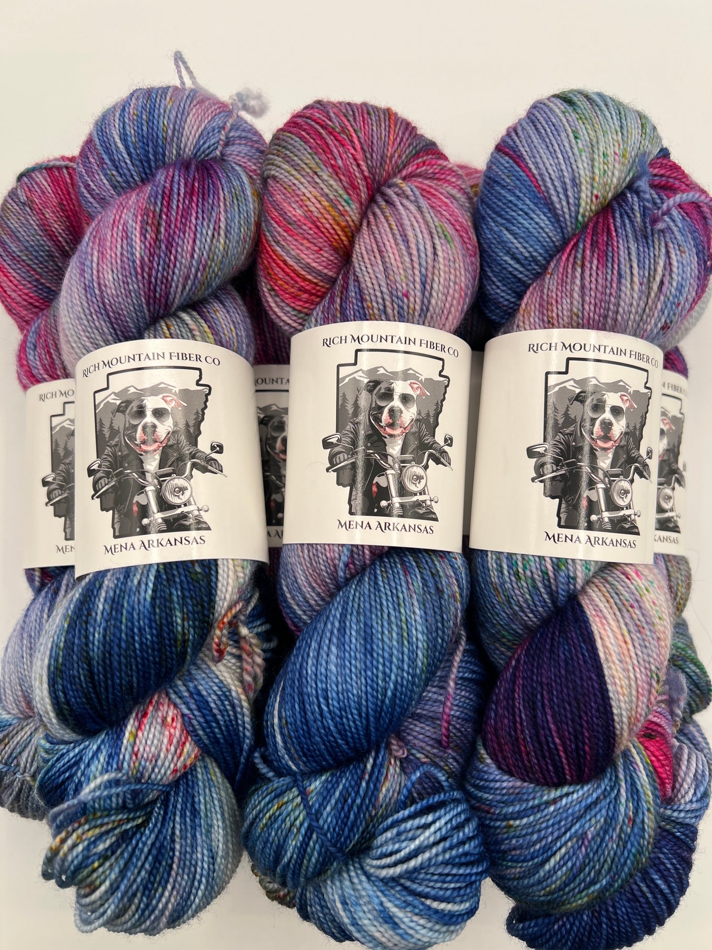 Rich Mountain Fiber Co Hand Dyed HT Fingering