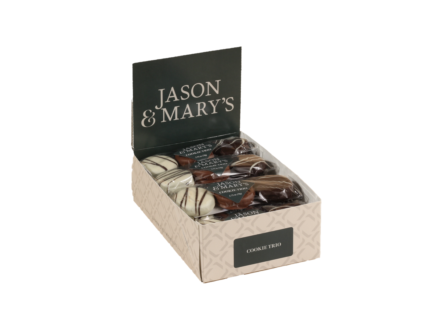 Chocolate Cookie Trio