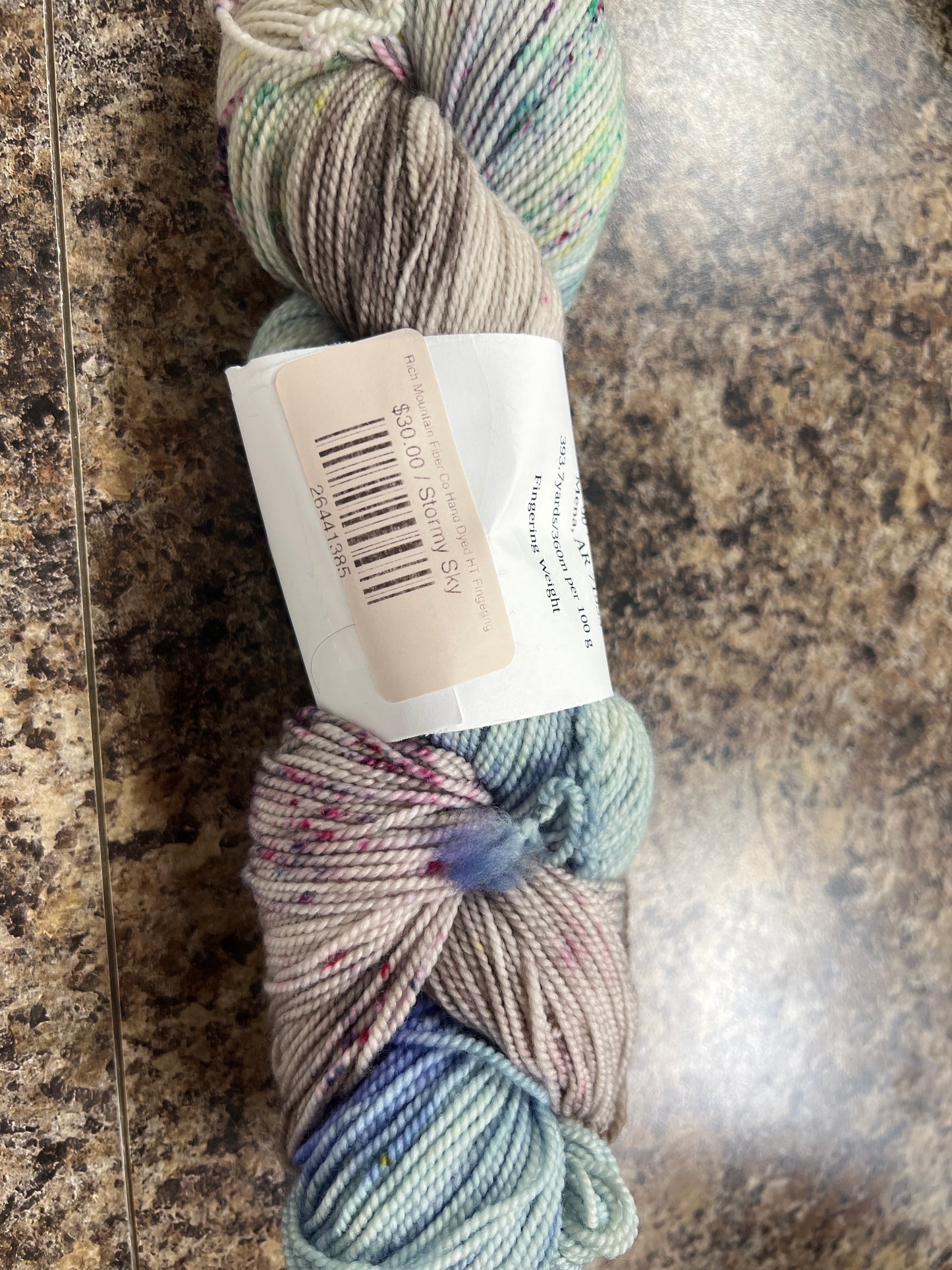 Rich Mountain Fiber Co Hand Dyed HT Fingering